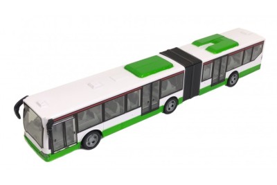 Радиоуправляемый пассажирский автобус-гармошка HuangBo Toys 666-676A-зеленый