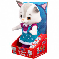 Кошечки-Собачки. Мягкая интерактивная игрушка Танцующая Алиса, 33 см.