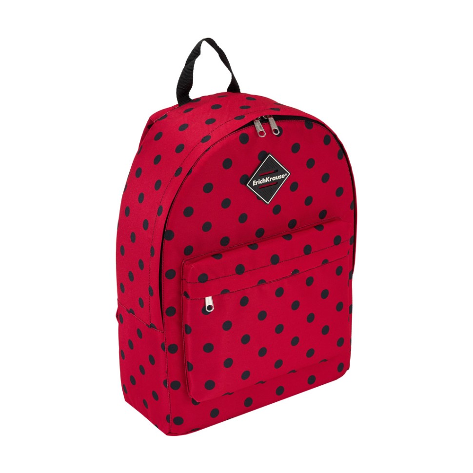 Рюкзак ErichKrause® EasyLine® 17L Dots in Red