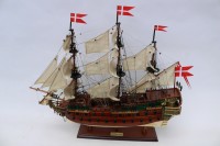 Коллекционная модель парусника Norske Love, размер 75x17x63 см, Дания