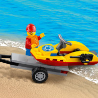 Детский конструктор Lego City "Пляжный спасательный вездеход"