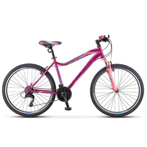Велосипед гибрид Stels Miss-5000 V V050 фиолетовый/розовый (LU096326)