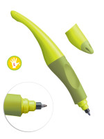 Ручка-роллер Stabilo Easy Start для левшей, зеленый корпус