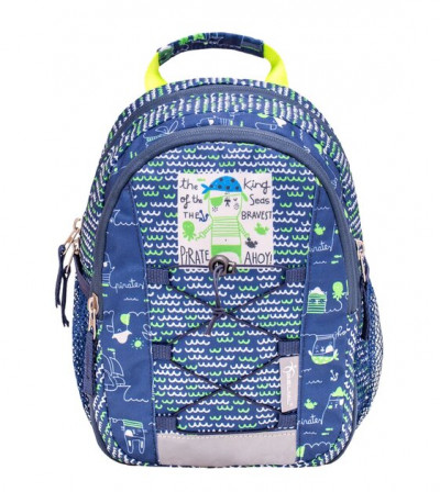 Рюкзак детский BELMIL MINI KIDDY увеличенного объема 305-9/9 LITTLE PIRATES д...