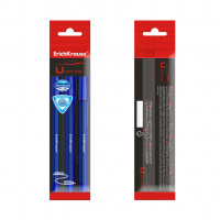 Ручка шариковая ErichKrause® U-108 Original Stick 1.0, Ultra Glide Technology, цвет  чернил синий (в пакете по 3 шт.)