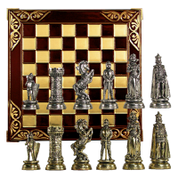 Шахматы сувенирные "Мария Стюарт", размер доски 38 х 38 см, высота фигурок 7 см