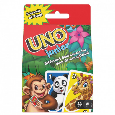 Детская карточная игра UNO Junior refresh