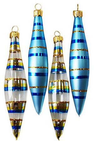 Набор сосулек Маячок, голубой