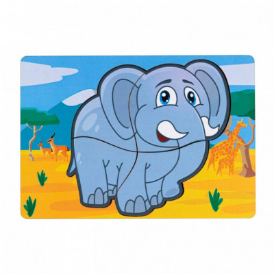 Обучающая игрушка вкладыш Слоник