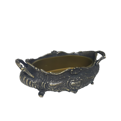 Конфетница декоративная, 27 см под бронзу