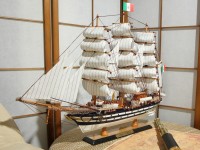Деревянная модель парусника "Amerigo Vespucci"