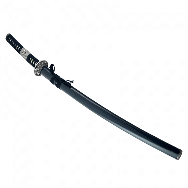 Катана  самурайский меч классическая темно-синие ножны