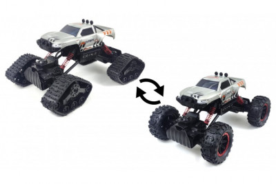 Джип внедорожник на пульте управления 2 в 1 (Колеса и гусеницы в комплекте)