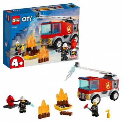 Детский конструктор Lego City "Пожарная машина с лестницей"