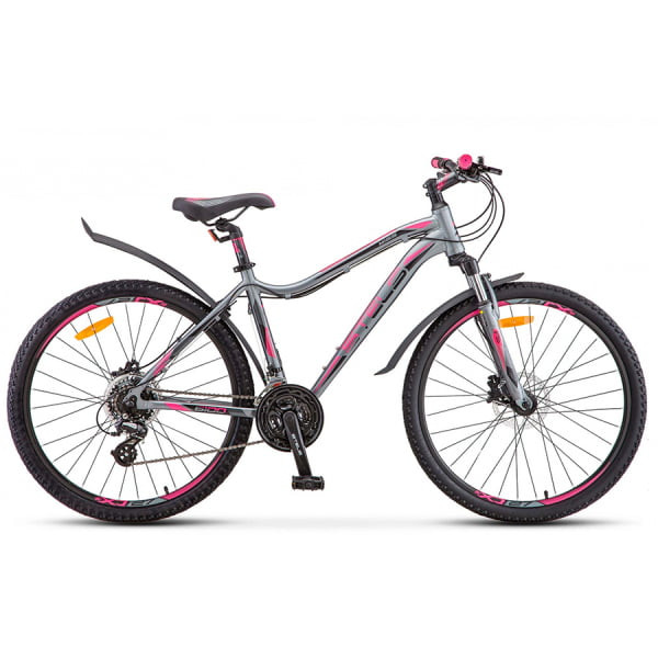 Велосипед гибрид Stels Miss-6100 D V010 серый (LU091519)