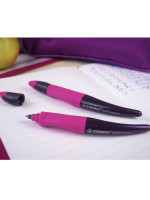 Ручка-роллер в пурпурном корпусе Stabilo Easyoriginal Holograph Edition для левшей
