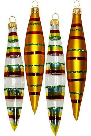 Набор сосулек Маячок, золотой