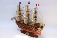Коллекционная модель парусника Royal Louis, размер 72х18х67 см, Франция