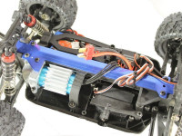 Радиоуправляемый монстр Remo Hobby SMAX Brushless V2.0 (синий) 4WD 2.4G 1/16 RTR