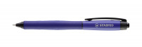Ручка гелевая автоматическая Stabilo Palette Xf синяя, корпус синий 1 шт в блистере