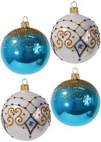 Набор Тайна, 4х75 мм, бирюзовый, Елочка
