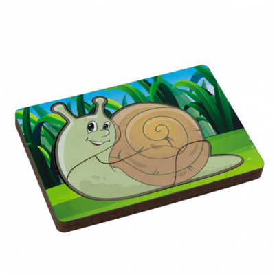 Обучающая игрушка вкладыш Улитка