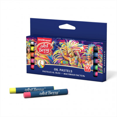 Масляная пастель ArtBerry® Neon 8 цветов + 2 контура