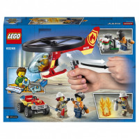Детский конструктор Lego City "Пожарный спасательный вертолёт"