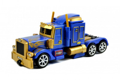 Робот трансформер грузовик на пульте управления (Световые и звуковые эффекты)