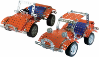 Детский металлический большой конструктор Ретро-авто, 300 деталей