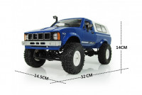 Радиоуправляемый краулер Military Truck Buggy Crawler RTR 4WD масштаб 1:16 2.4G