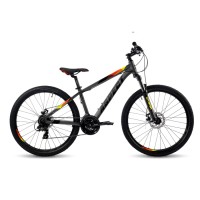 Горный хардтейл велосипед 26" Aspect Ideal, цвет серо-оранжевый