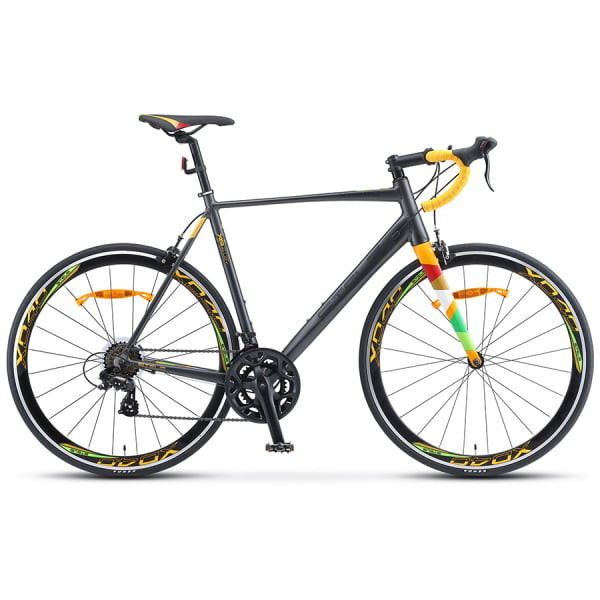 Велосипед гибрид Stels XT280 V010 серый/жёлтый 28" (LU093423)