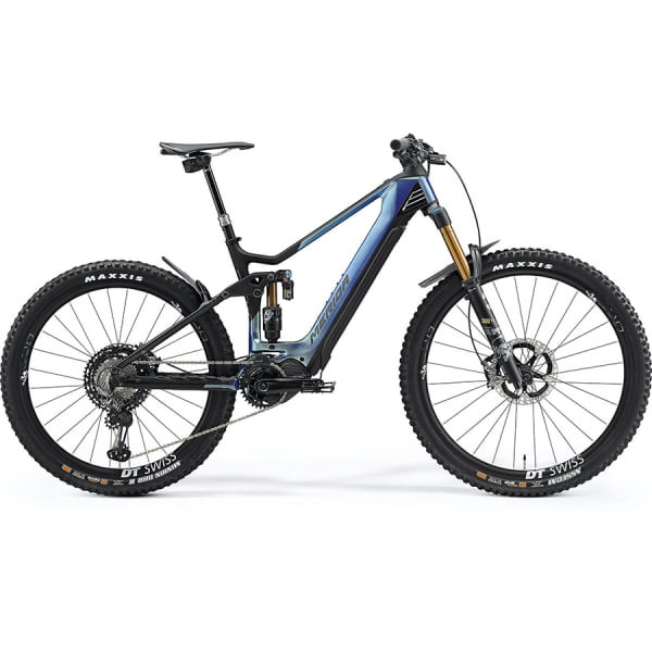 Горный велосипед Merida eOne-Sixty 10K GlossySparklingBlue/MattBlack 2021 M(44cm)(69306)