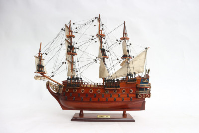 Модель парусника San Felipe, размер 45х15х45 см, Испания