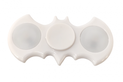 Спиннер летучая мышь белый (без батареек)