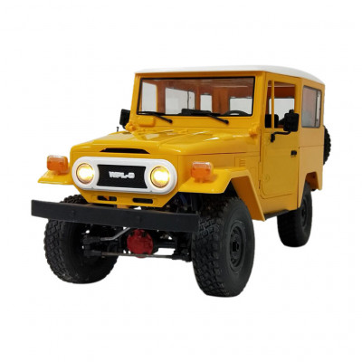 Радиоуправляемая машина WPL японский внедорожник FJ40 (желтая) 4WD 2.4G 1/16 KIT