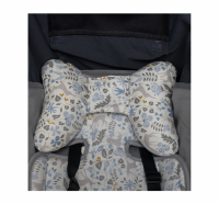 Детская подушка-бабочка Олень, голубая