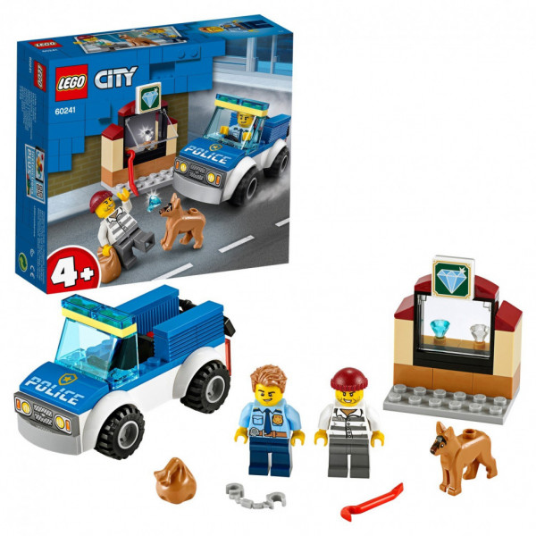 Детский конструктор Lego City "Полицейский отряд с собакой"