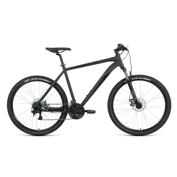 Хардтейл велосипед 27,5" Forward Apache 27,5 2.2 D AL черный матовый/черный 2022 г