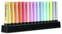 Текстовыделитель Stabilo Boss Original Pastel набор 15 цветов, настольный