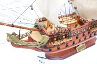 Коллекционная модель парусника Soleil Royal, высота 65 см, Франция