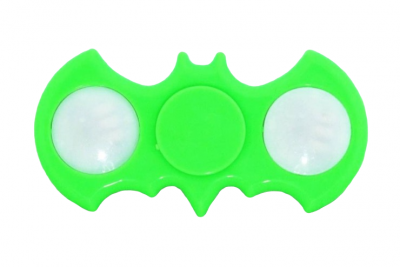 Спиннер летучая мышь зеленый (без батареек)