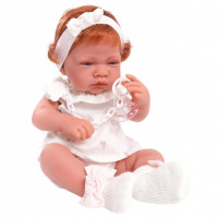 Кукла-младенец Розарио в розовом, 42 см