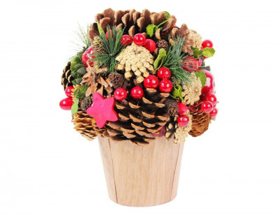 Новогодний декор БУКЕТ АБИГЕЙЛ, 22 см, Hogewoning