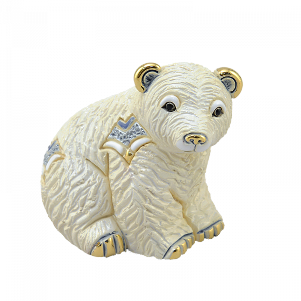 Статуэтка керамическая Медвежонок полярный