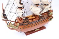 Коллекционная модель парусника Soleil Royal, размер 46х15х45 см, Франция