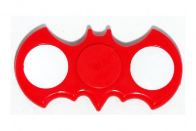 Спиннер летучая мышь красный (без батареек)