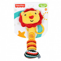 Погремушка Fisher Price "Львёнок", плюшевая игрушка для детей, игровая развивающая