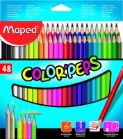 Набор цветных карандашей COLORPEPS 48 цветов в коробке